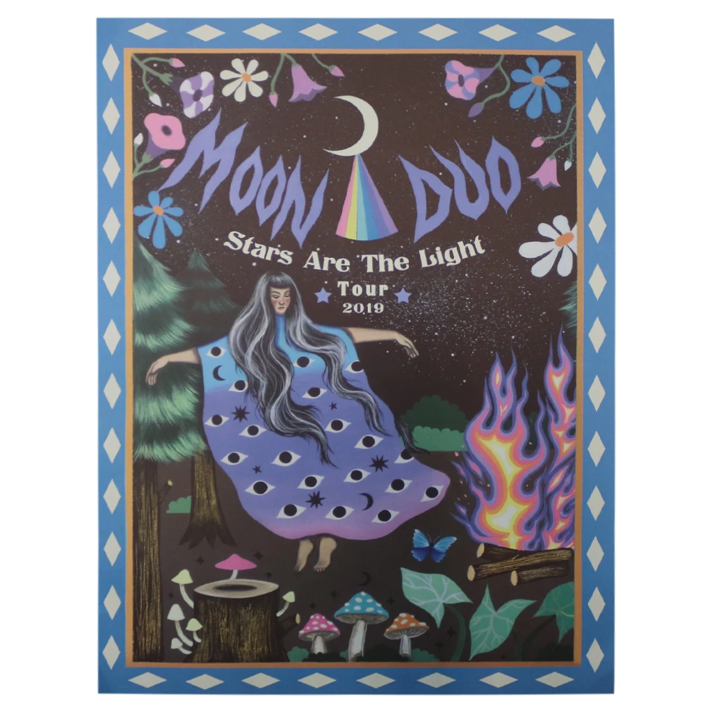 Moon Duo Stars Poster New Merch 2 Moon Duo Stars Poster New Merch