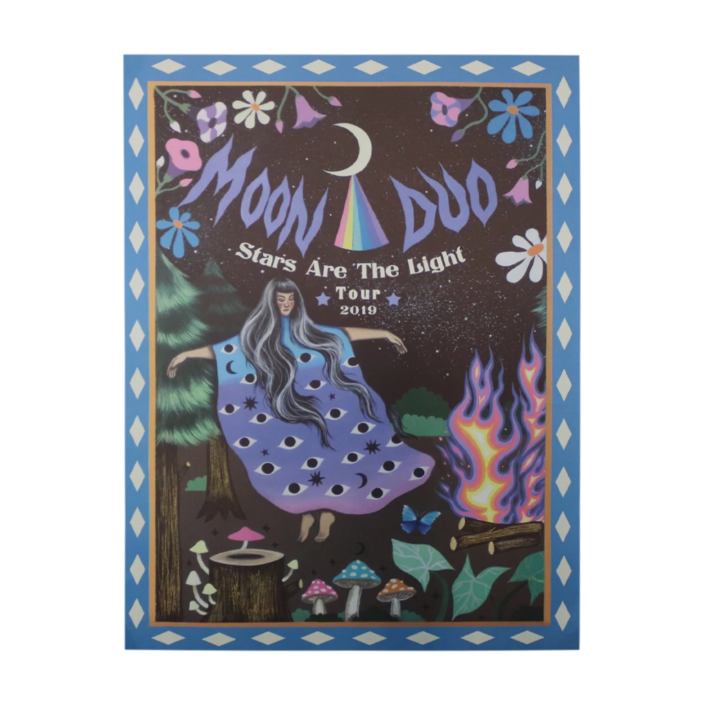 Moon Duo Stars Poster New Merch 1 Moon Duo Stars Poster New Merch