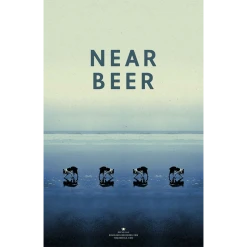 New Merch NEAR BEER Album Poster