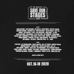 NIVA SOS Marquee T-Shirt New Merch