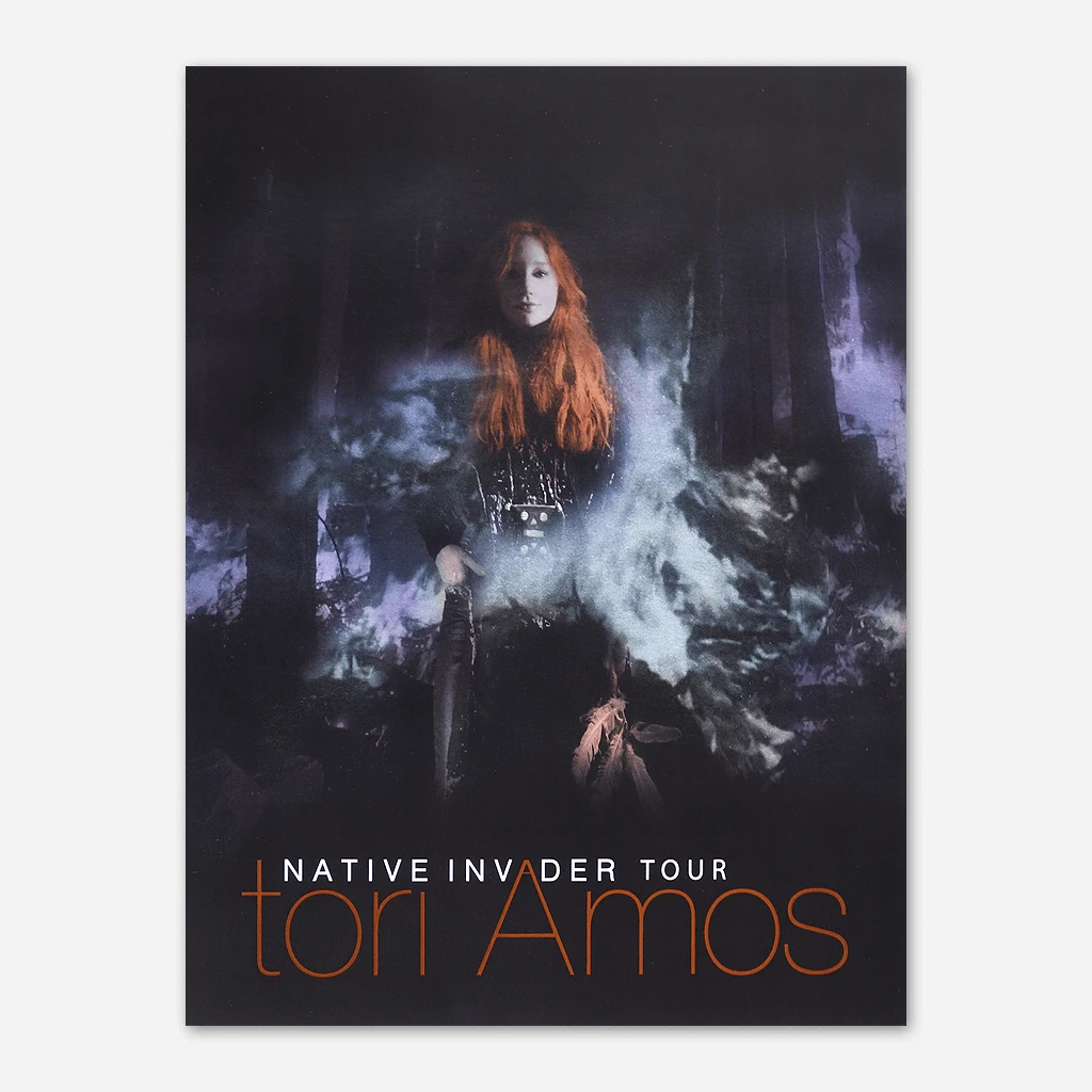 Tori Amos Native Invader Tour Lithograph New Merch 1 Tori Amos Native Invader Tour Lithograph New Merch