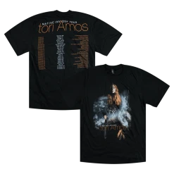 Tori Amos New Merch Native Invader 2017 Tour Black T-Shirt