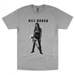 Nili Brosh New Merch Love Heather Grey T-Shirt