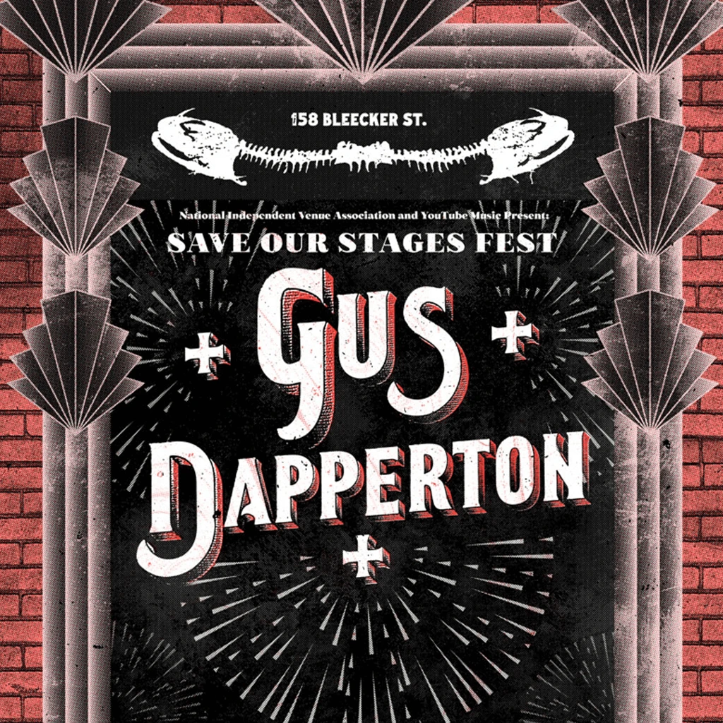 NIVA Gus Dapperton Live At (Le) Poisson Rouge - Hand Screen-Printed Poster New Merch 2 NIVA Gus Dapperton Live At (Le) Poisson Rouge - Hand Screen-Printed Poster New Merch
