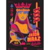 NIVA Jason Mraz Live At Belly Up Tavern - Hand Screen-Printed Poster New Merch