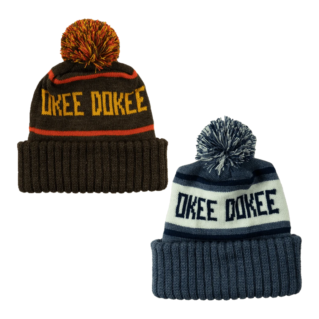 The Okee Dokee Brothers Okee Dokee Youth Winter Pom Beanie 1 The Okee Dokee Brothers Okee Dokee Youth Winter Pom Beanie