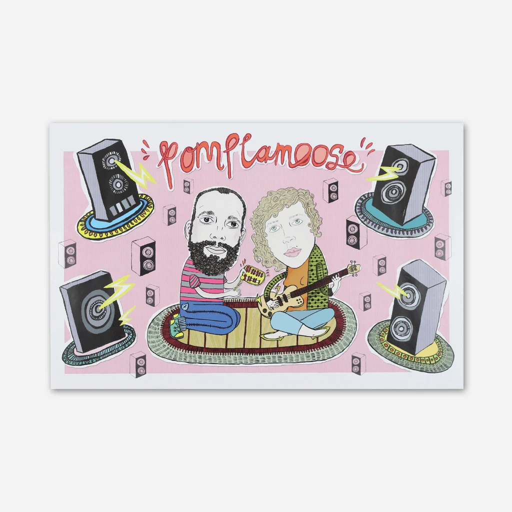 Pomplamoose New Merch Jammin' Poster 1 Pomplamoose New Merch Jammin' Poster