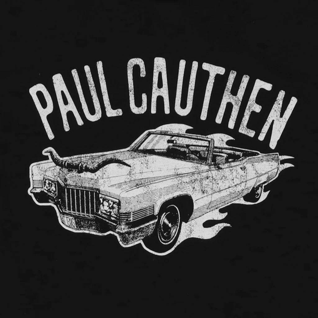 Paul Cauthen Cadillac Black T-Shirt New Merch 2 Paul Cauthen Cadillac Black T-Shirt New Merch