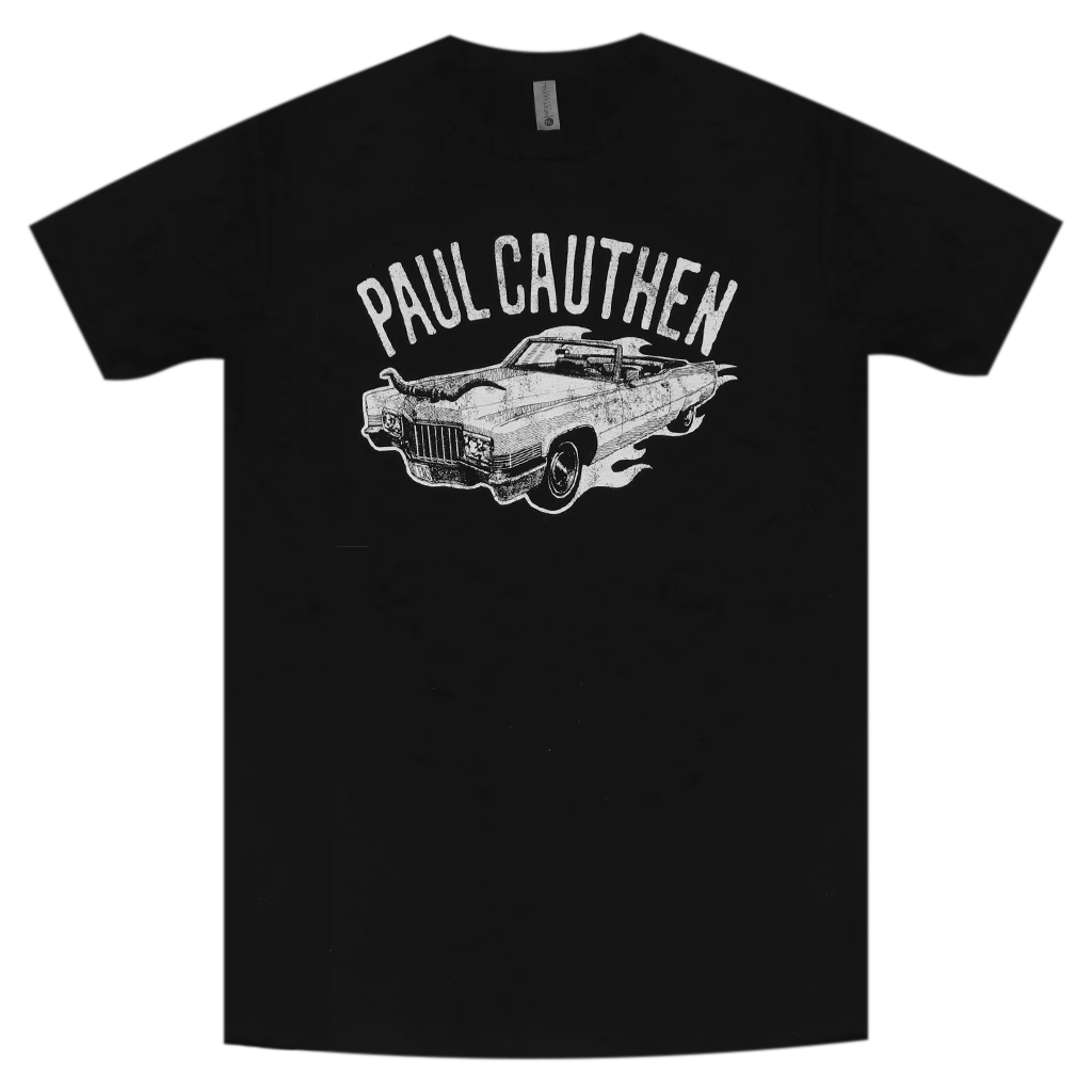 Paul Cauthen Cadillac Black T-Shirt New Merch 1 Paul Cauthen Cadillac Black T-Shirt New Merch