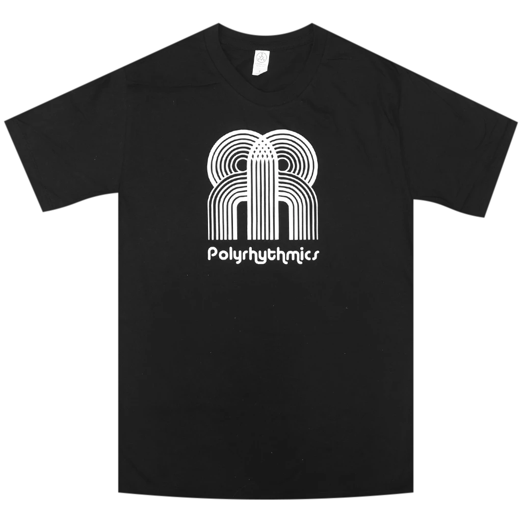 Polyrhythmics Classic Black T-Shirt New Merch 1 Polyrhythmics Classic Black T-Shirt New Merch
