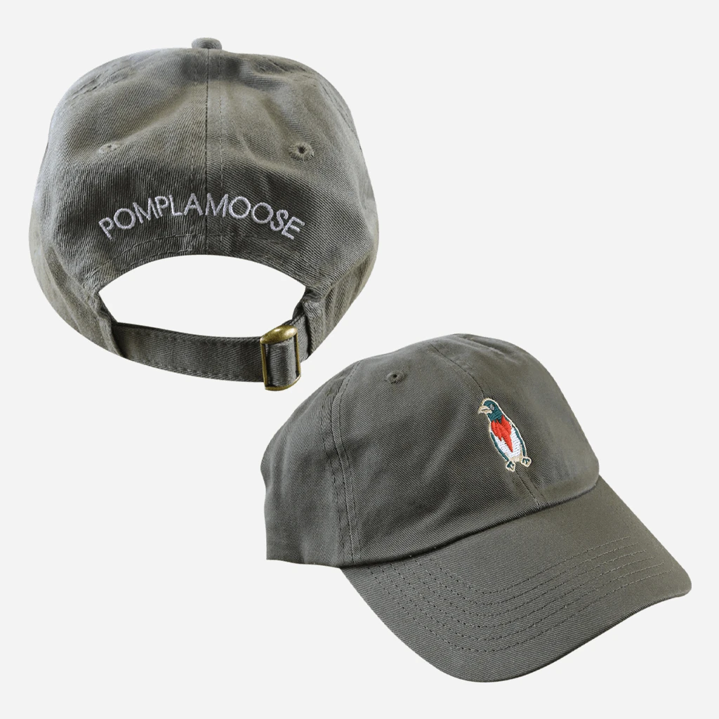 Pomplamoose Bird Olive Dad Hat 1 Pomplamoose Bird Olive Dad Hat
