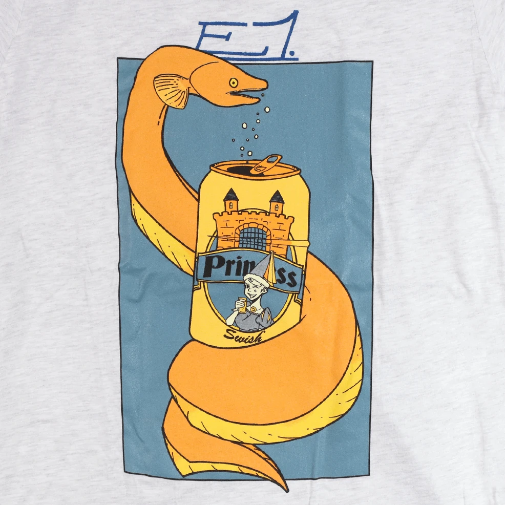 E1 Podcast New Merch Princess Grey T-Shirt 2 E1 Podcast New Merch Princess Grey T-Shirt