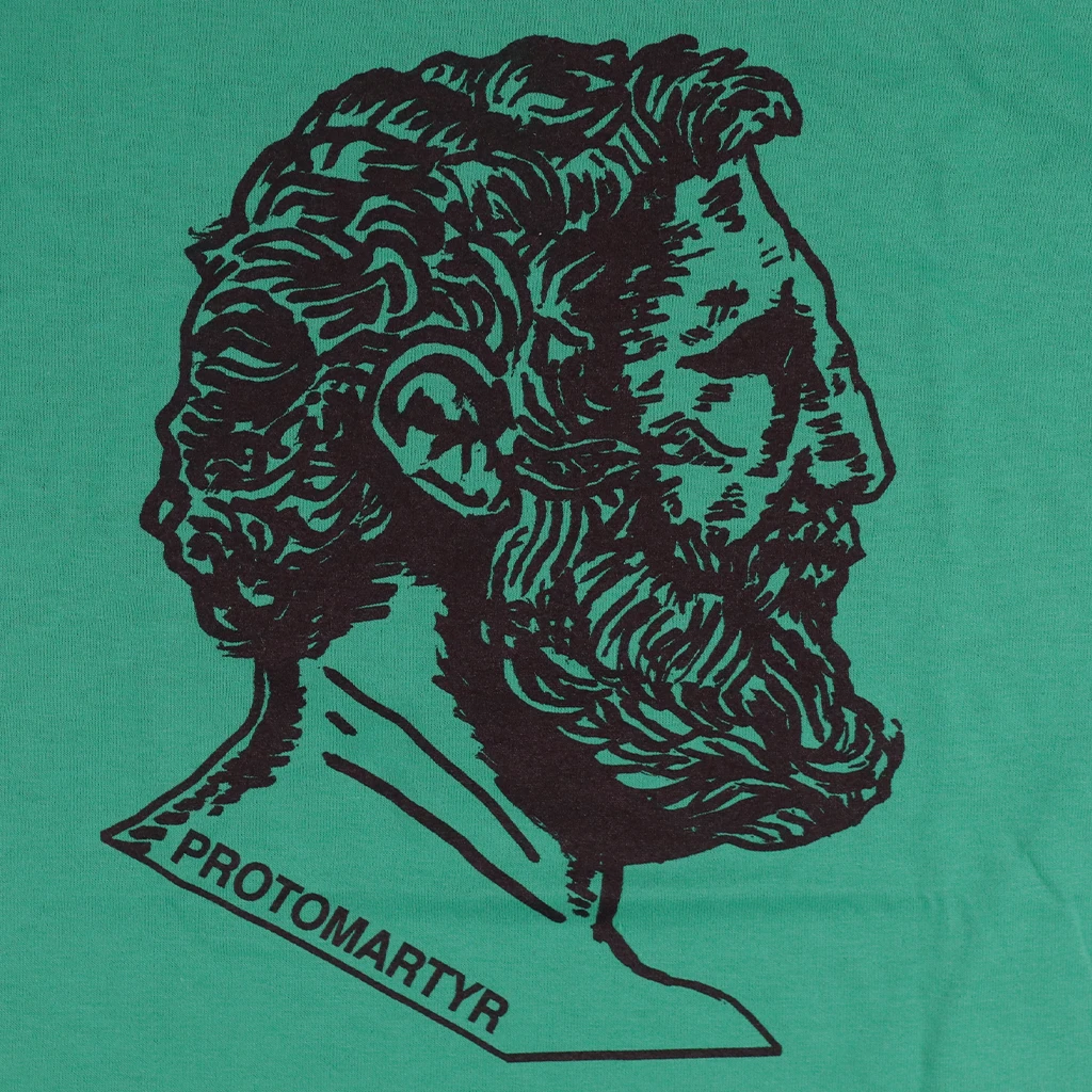 Protomartyr Profile Jade T-Shirt New Merch 2 Protomartyr Profile Jade T-Shirt New Merch