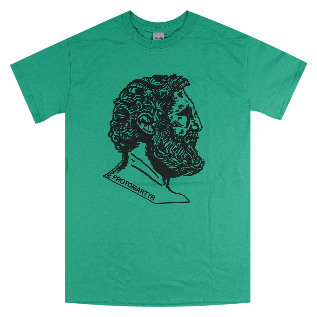 Protomartyr Profile Jade T-Shirt New Merch 1 Protomartyr Profile Jade T-Shirt New Merch