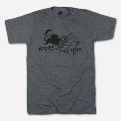 Reggie And The Full Effect New Merch Sketch Heather Grey T-Shirt