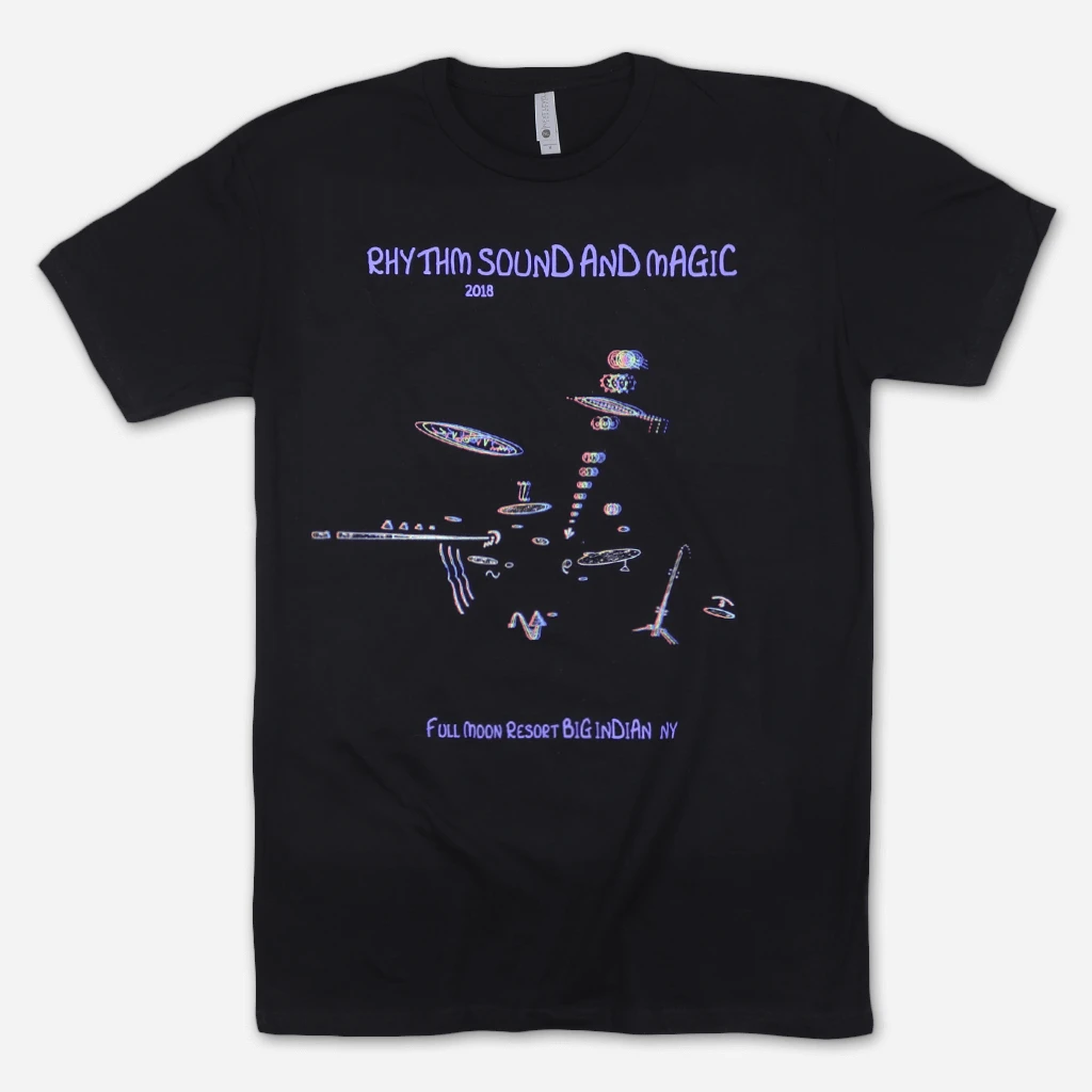 Billy Martin Rhythm Sound & Magic Black T-Shirt 1 Billy Martin Rhythm Sound & Magic Black T-Shirt