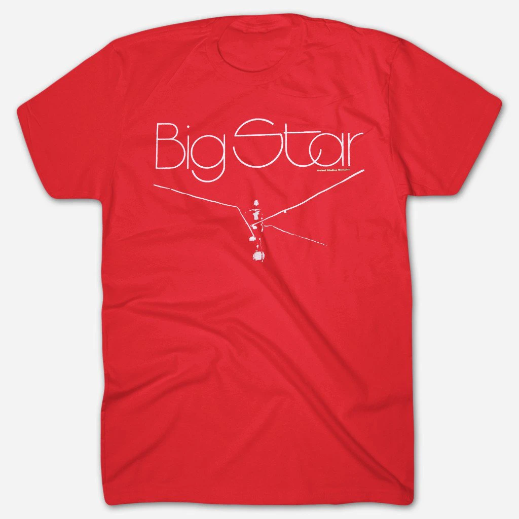 Ardent Music New Merch Big Star - Radio City Red T-Shirt 1 Ardent Music New Merch Big Star - Radio City Red T-Shirt