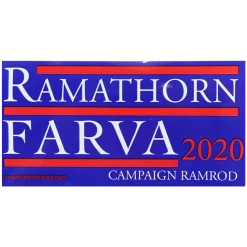 Broken Lizard Ramathorn Farva 2020 Bumper Sticker