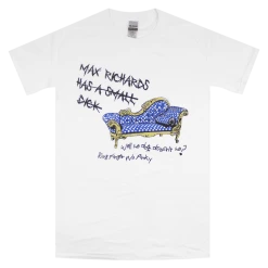 Ring Finger No Pinky Middle School Bathroom Graffiti White T-Shirt