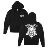 Russian Circles (Band) New Merch Skulls Black Zip Hood
