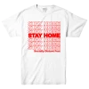 Socially Distant Fest New Merch Stay Home White T-Shirt