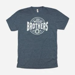 The Wood Brothers Wood Brothers Seal Indigo Tri-Blend New Merch