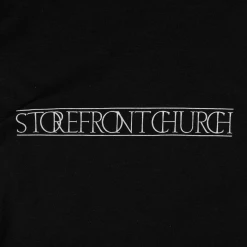 Storefront Church SFC Logo Long Sleeve Black T-Shirt