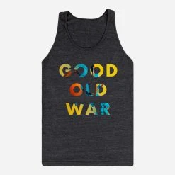 Good Old War Simple BIBS Black Tri-Blend Tank Top New Merch