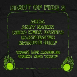 A2B2 NIGHT OF FIRE 2 T-Shirt New Merch