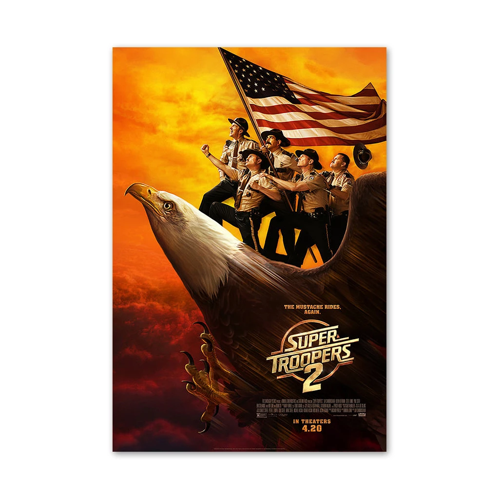 Broken Lizard Super Troopers 2 Large Poster New Merch 1 Broken Lizard Super Troopers 2 Large Poster New Merch