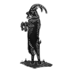 Green Lung Sabbatic Goat Pin