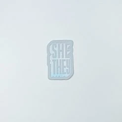 Autostraddle New Merch Pronoun Stickers