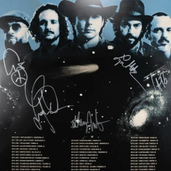 Lukas Nelson & Promise Of The Real Tour 2021 Space Signed Poster