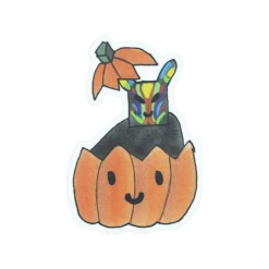 Slow Magic Jack-o'-lantern Sticker New Merch