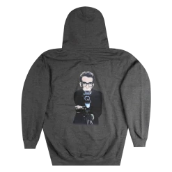 Elvis Costello Spanish Model Gray Zip Hoodie New Merch