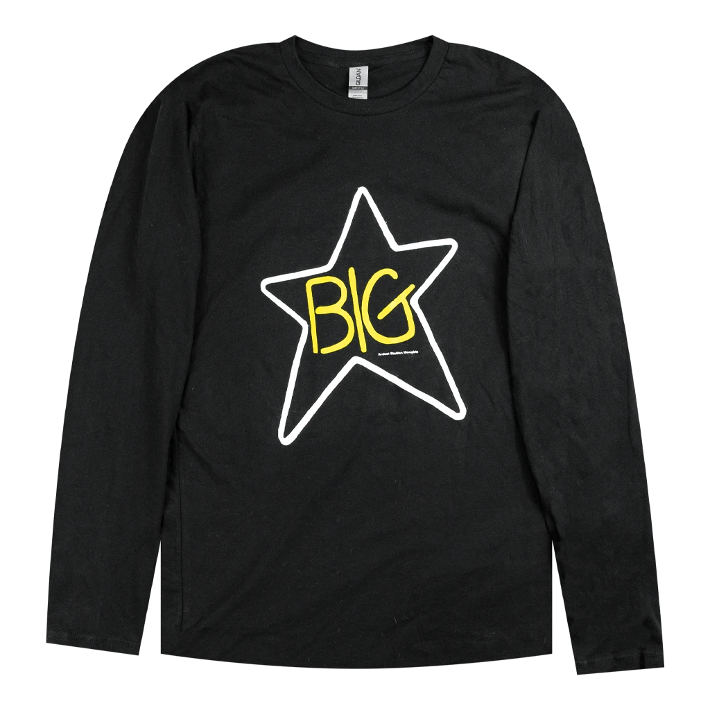 Ardent Music New Merch Big Star - Neon Star Long Sleeve T-Shirt 1 Ardent Music New Merch Big Star - Neon Star Long Sleeve T-Shirt