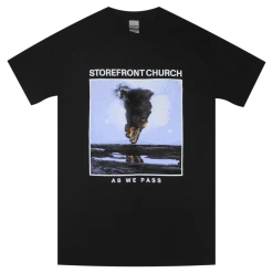 Storefront Church New Merch As We Pass Black T-Shirt