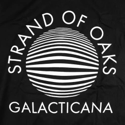Strand Of Oaks New Merch Galacticana Black T-Shirt