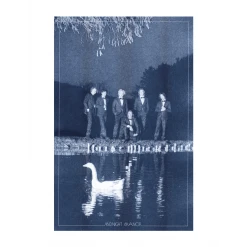 The Nude Party Signed Swan Risograph Print