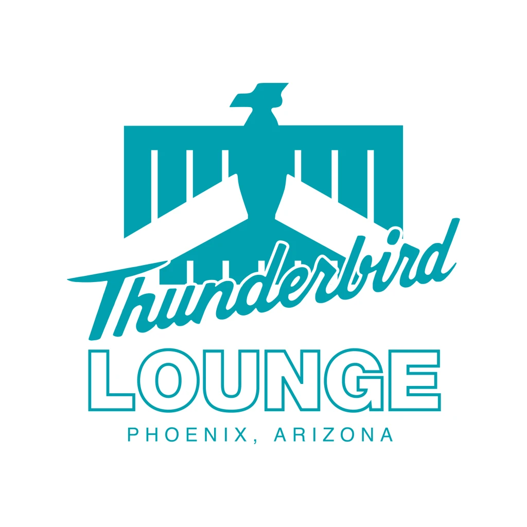 Thunderbird Lounge New Merch TL Logo Women's White Tank Top 2 Thunderbird Lounge New Merch TL Logo Women's White Tank Top