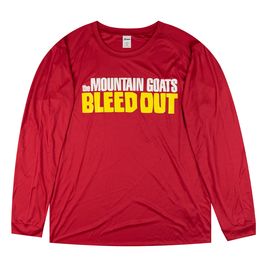 The Mountain Goats Bleed Out Performance Long Sleeve T-Shirt 1 The Mountain Goats Bleed Out Performance Long Sleeve T-Shirt