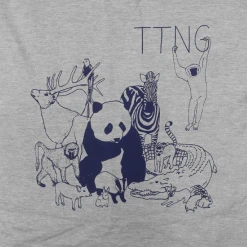 TTNG Animals Grey Crew Neck Pullover Sweatshirt New Merch
