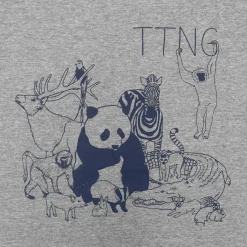 TTNG Animals Grey Tri-Blend New Merch
