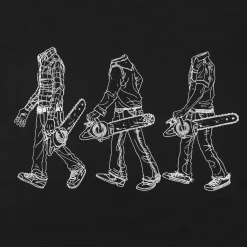 Tera Melos New Merch Chainsaw Black T-Shirt