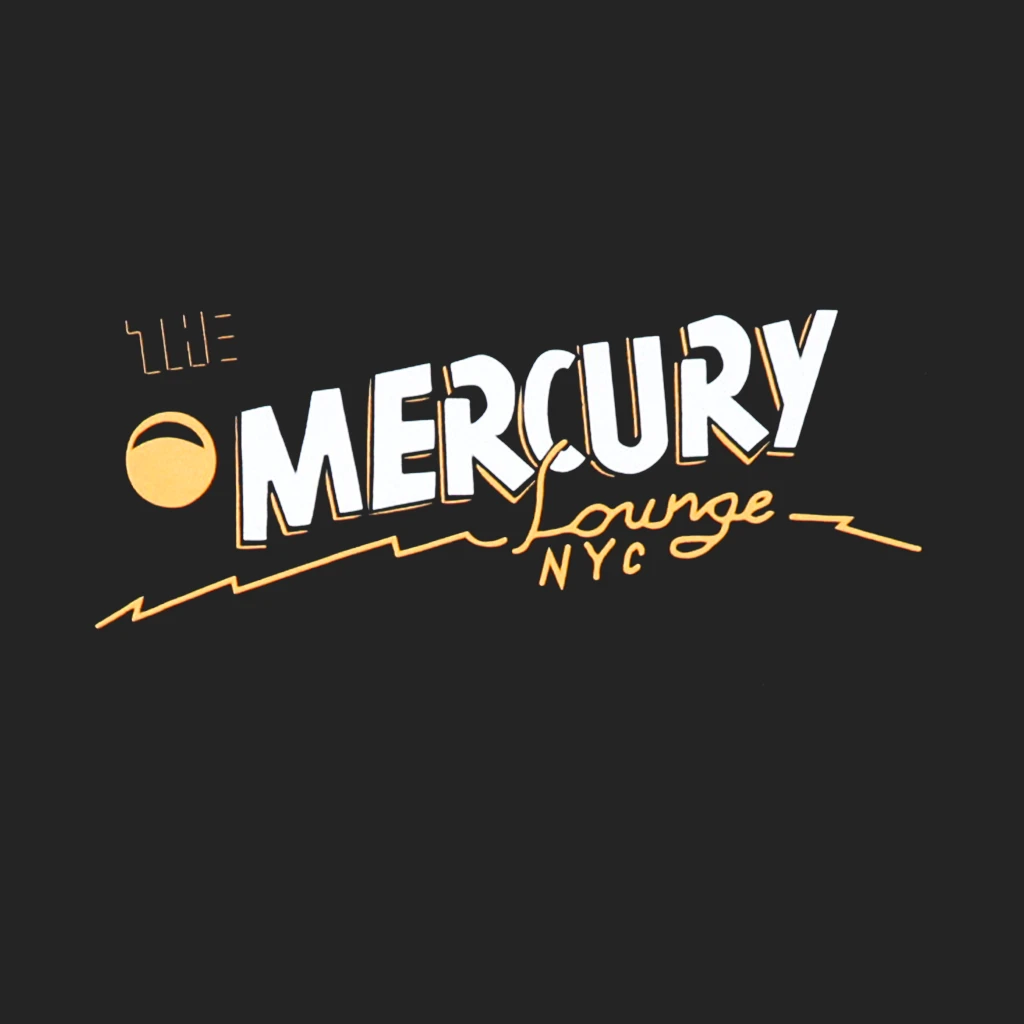 Mercury Lounge Classic Black T-Shirt New Merch 2 Mercury Lounge Classic Black T-Shirt New Merch
