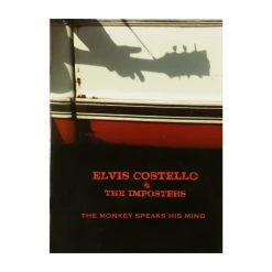 Elvis Costello New Merch The Monkey Speaks His Mind Book