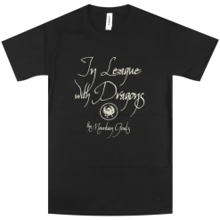 The Mountain Goats In League With Dragons Black T-Shirt New Merch
