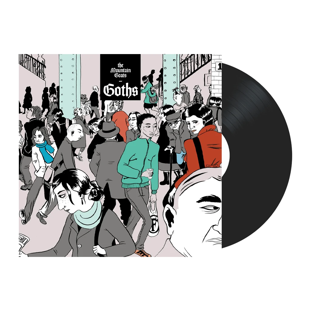 The Mountain Goats Goths Black Double Vinyl New Merch 1 The Mountain Goats Goths Black Double Vinyl New Merch