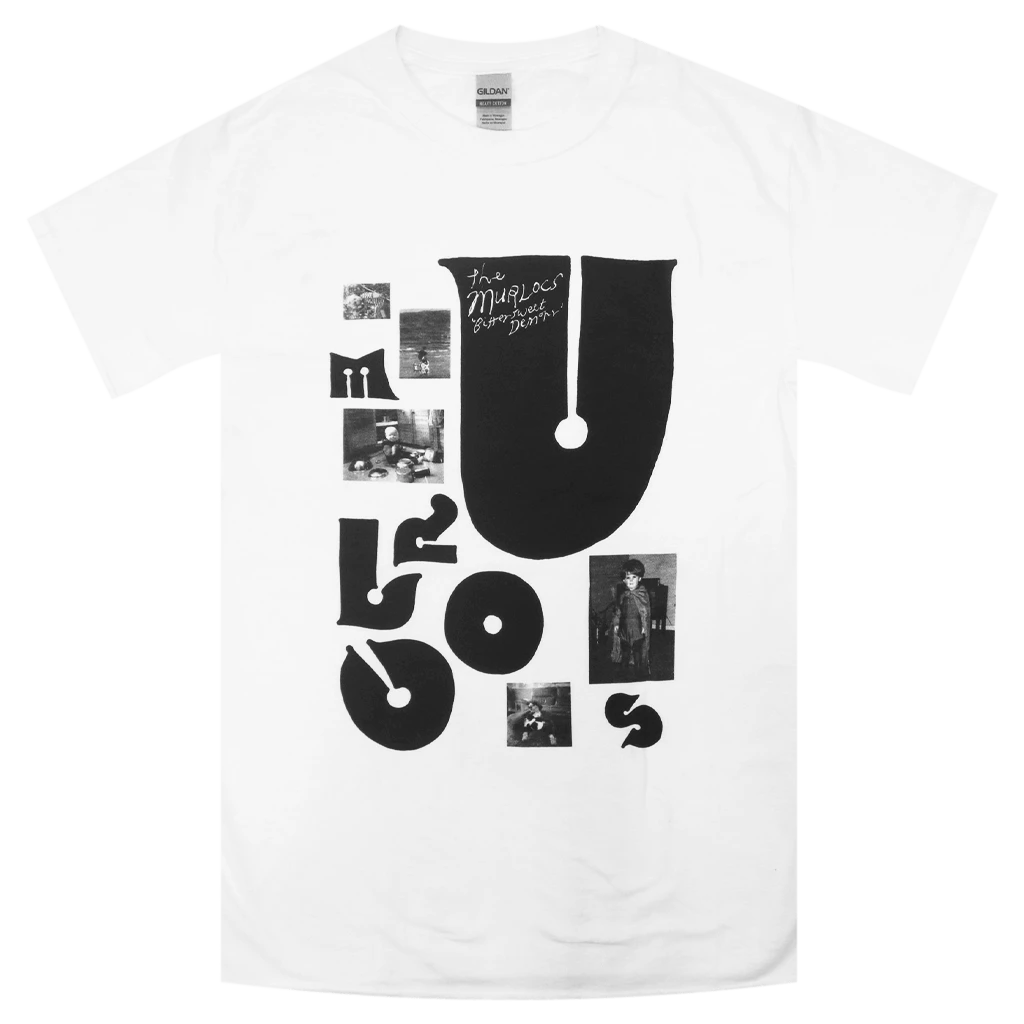 The Murlocs Bittersweet Demons Black Logo White T-Shirt 1 The Murlocs Bittersweet Demons Black Logo White T-Shirt