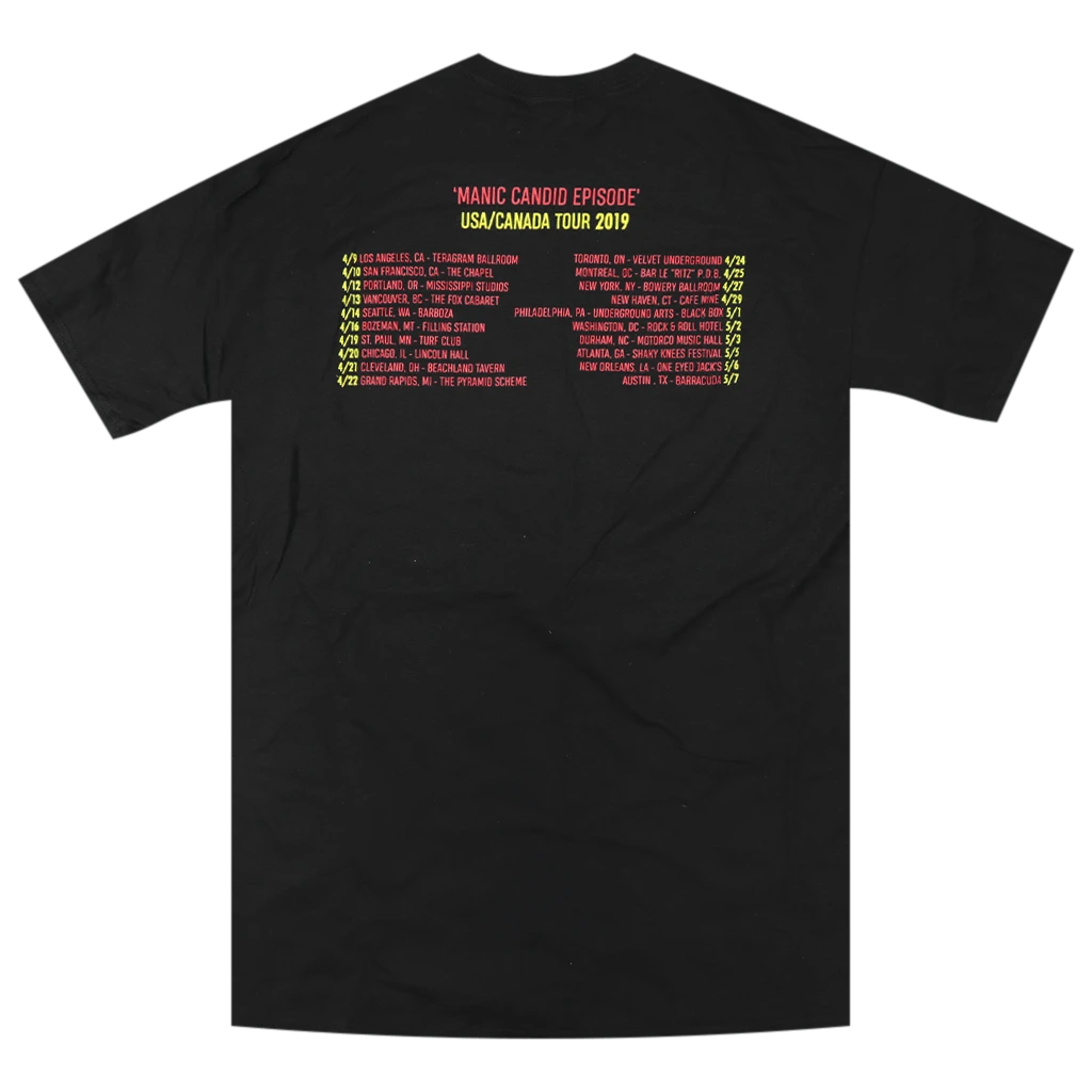 The Murlocs Manic Candid Episode USA/Canada 2019 Tour T-Shirt 4 The Murlocs Manic Candid Episode USA/Canada 2019 Tour T-Shirt